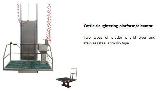 Beef Processing Machine Cattle Cow Slaughtering Abattoir Equipment