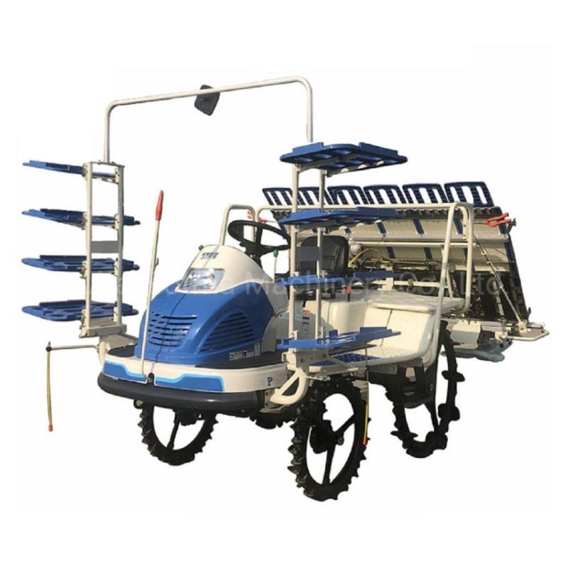 2zgq-6D 6 Rows Riding Rice Transplanter