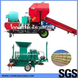 Plastic Film Round Straw/Silage/Ensilage/Forage/Fodder Feed Bales Press Machine