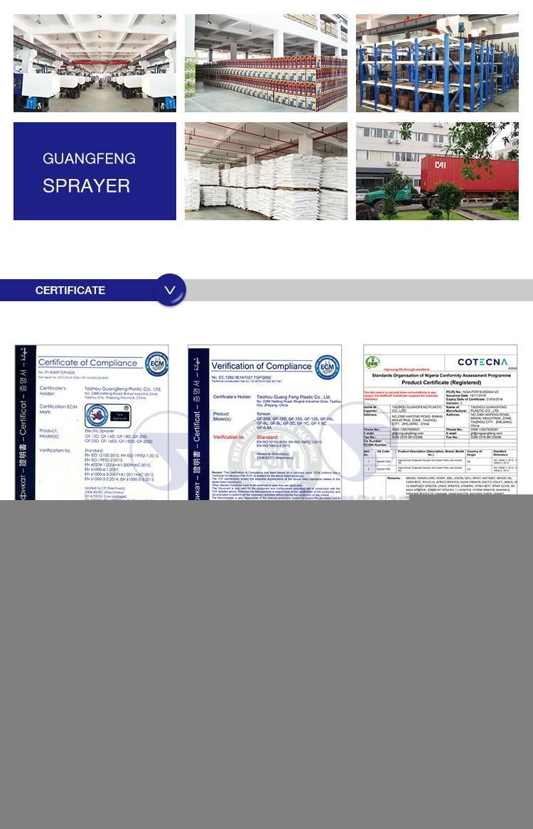 Simple Design Attractive Outlook High Grade Battery Knapsack Sprayer Agriculture Spray Machine