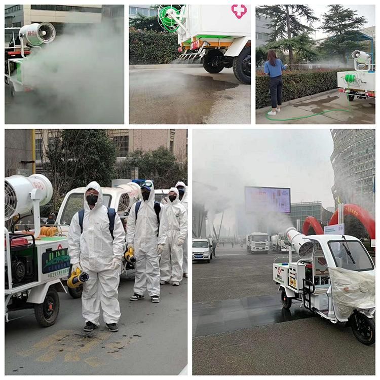 Electric Truck Disinfection Spray Water Fog Cannon Machine