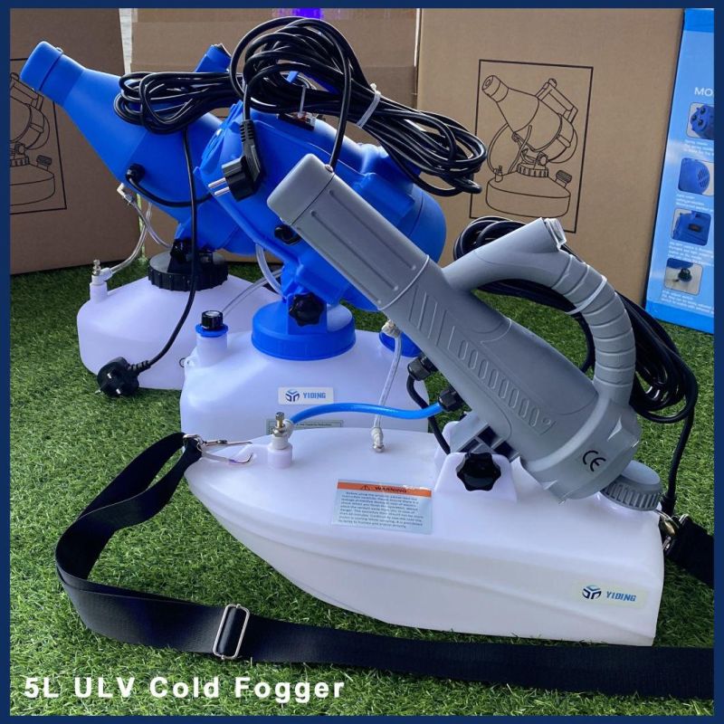 Ulv Cold Fogger Ce Ulv Fogger Fog Sprayer Disinfection Electric Sprayer for Contagion Prevention Sanitation Sterilization Air Disinfection Cold Fogger