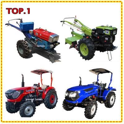 Hot Sale China Products/Suppliers 25-110HP 4WD Agricultural Wheel Farm Tractor Small Mini Compact Graden Tractors with ISO CE Certificate