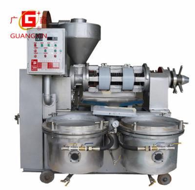 Edible Peanut Cold Hot Oil Expeller Combined with Vacuum Filter Palm Kernel Oil Milling