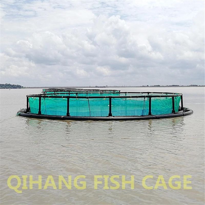 Hottest HDPE Round Aquaculture Floating Farming Fish Cage