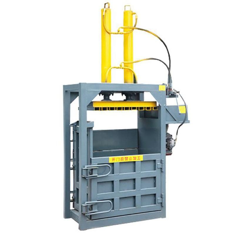 CE Certified Small Vertical Hydraulic Baler Paper Shell Baler Bottle Baler Strapping Machine