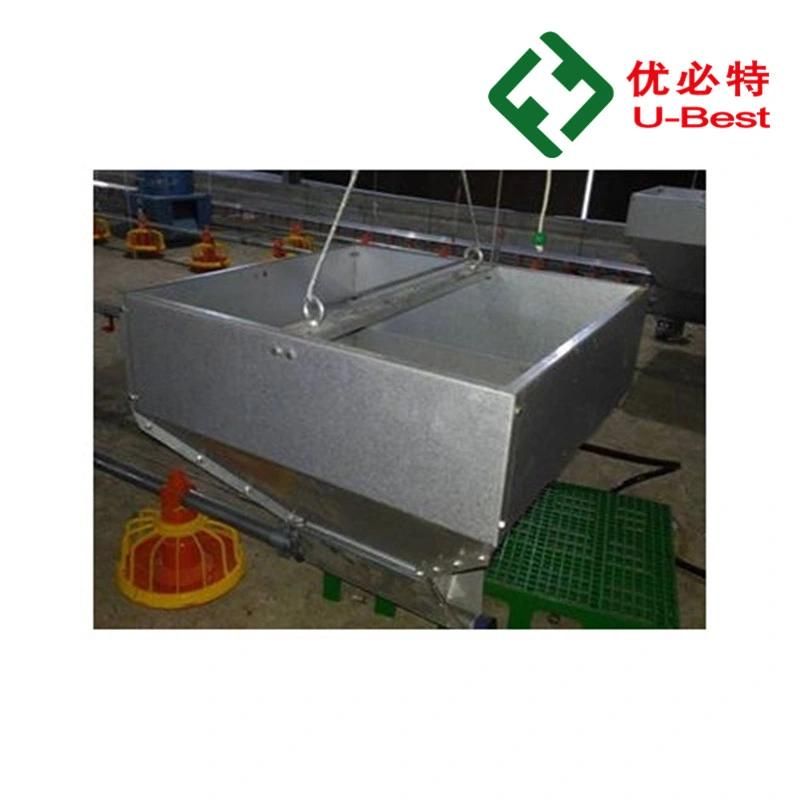 Broiler Feeder Automated Poultry Equipment Feeder Farm Chicken Farming System