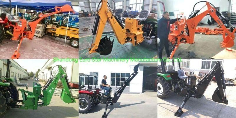 9HP Gasoline Engine Towable Excavator Backhoe Mini Backhoe Digger Backhoe