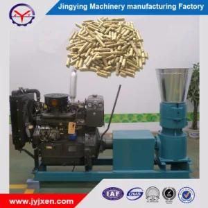 Diesel Motor Flat Die Small Type Ce Biomass Pellets Machinery Zlsp-S 300A on Sale