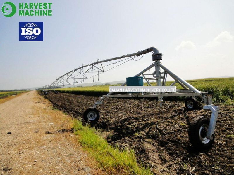 Valley Style Two Wheel Lateral Move Irrigation with Ditch Feed Irrigator