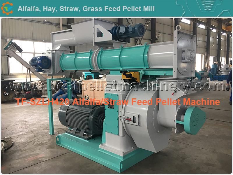 Szlh350 Animal Poultry Chicken Cattle Fish Feed Pellet Mill