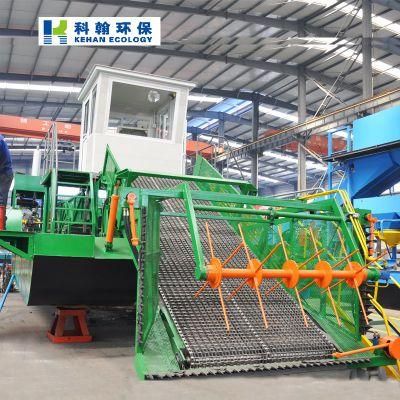 Water Grass Hyacinth Harvester River Cleaning Machine Aquatic Weed Harvester