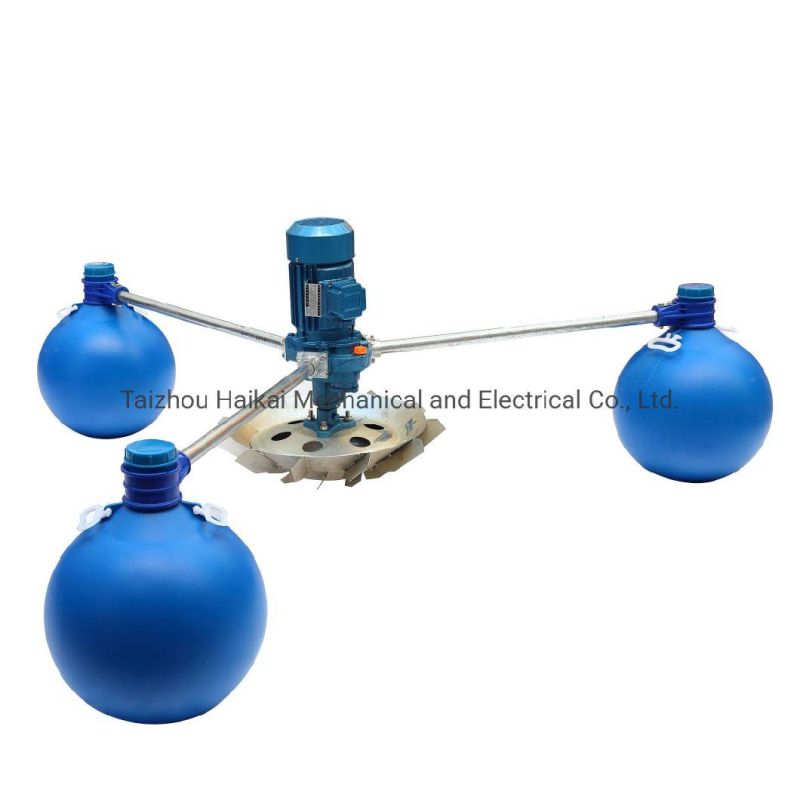 2HP Floting Wheel Aerator, Fish Farm Aerator, Corrosion Impeller Aerator