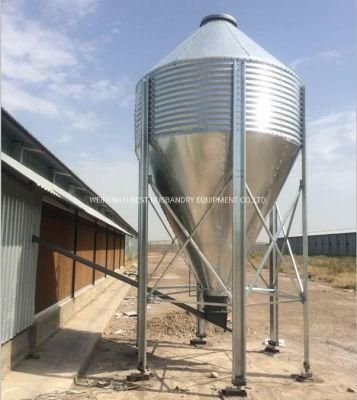 Automatic Chicken Farm Feeding Silo System for Poultry House
