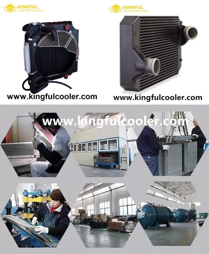 Customized Bar and Plate Aluminum Radiator for Tractors Manufacture