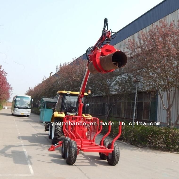 Hot Sale Forestry Tool Cr02 Log Crane Max. Reach 3.5m Lift Capacity 400kgs for 10-25HP Tractor