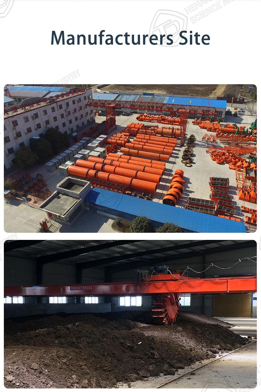 High Efficiency Vertical Shaft Impact Wet Manure Crusher Machine Crushing Equipment