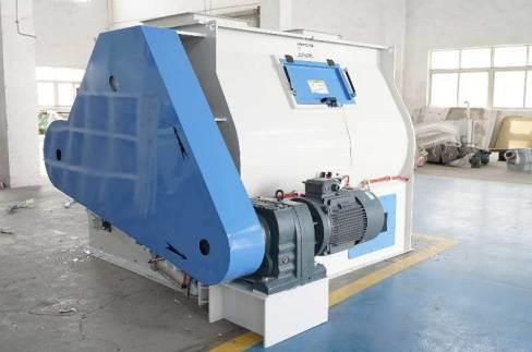 Hot Sale Electric Animal Feed Mill Double Shaft Mixer for Live Stock