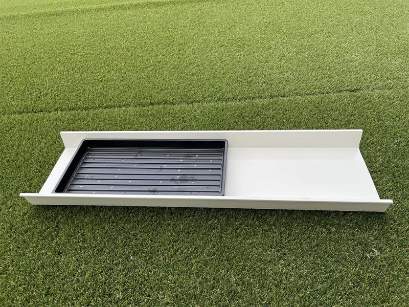 Vertical Multilayer Hydroponic Microgreen PVC Gutter for Sheep Cattle Feed