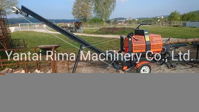 20 Ton Engine Powered Cutting Diameter 38 Cm Ce Approved Log Splitter, Automatic Log Splitter