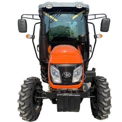 Orange Body 4*4 Farm Wheel Tractor 30HP Small Tractor with Luxury Cabin to Best-Selling Worldwide