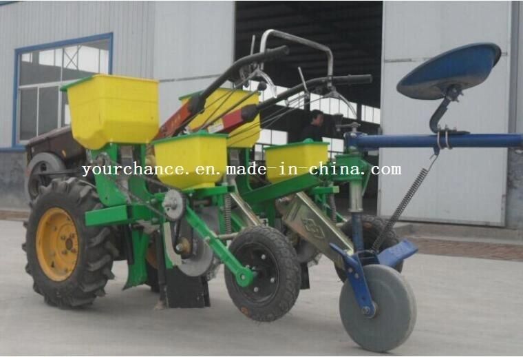 Hot Sale 2bcyf-2 10-25HP Walking Tractor Mounted 2 Rows Corn Bean Seeder