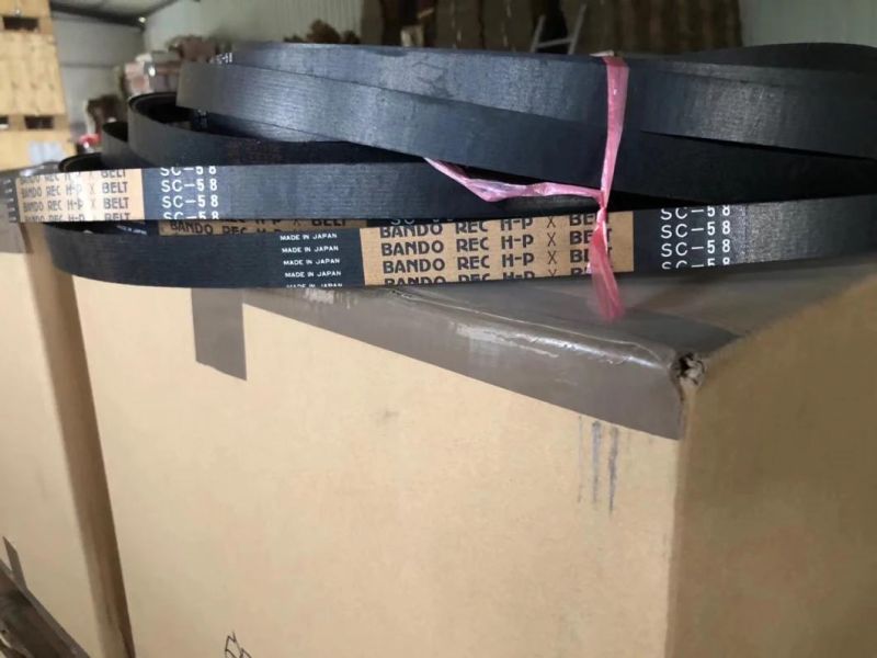 Kubota DC70 Use Bando V Belt Sc58 Hpx for Rice Combine Harvester