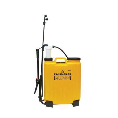 Rainmaker 20L Backpack Plastic Portable Farm Manual Water Sprayer