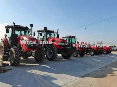 Cheap Good Quality 4 Wd 25HP 35HP 40HP 45HP 50HP 60HP 70HP 90HP 110HP 120HP 140HP 150HP Agriculture Farm Tractor