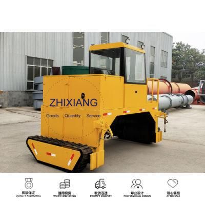 Zhixiang Agricultural Machinery Fertilizer Production Line Compost Turning Machine for Sale