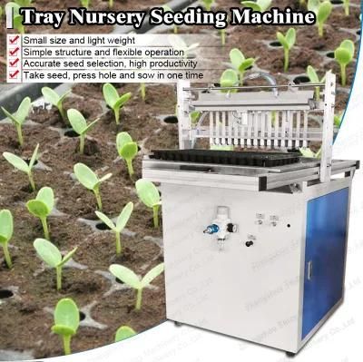 Automatic Seed Tray Planter Machine Tray Nursery Seeding Machine
