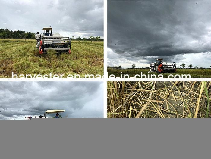 Agricultural Machinery Manual Bag Small Tank Rice Combine Harvester