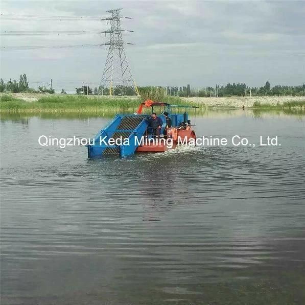 Hydraulic Aquatic Water Weed Harvester in Indonesia
