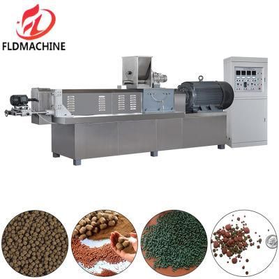 Most Stable Feed Extruder Floating Fish Feed Pellet Machine