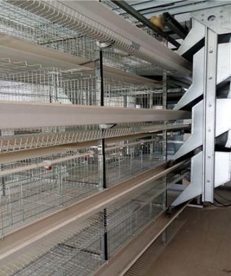 H Type Broiler Chicken Cage Price for Poultry Farm