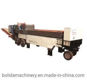 Forestry Machinery Mobile High Flexibility Diesel Power Wood Chipper with High Quality