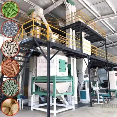 Animal Fodder Forage Pellet Feed Making Machine Mill Plant