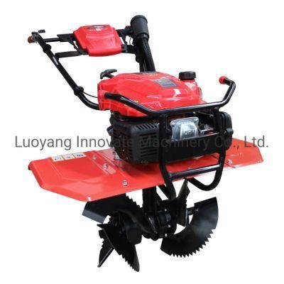 Hand Walking Tractor Rotary Mini Cultivator Disc Plough Power Tiller