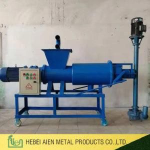 Screw Press Chicken Cow Dung Pig Manure Dewater Machine Separator