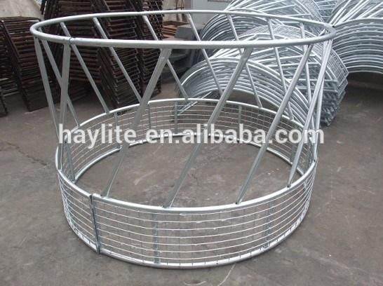 Outdoor Antirust Galvanized Mesh Round Hay Feeder