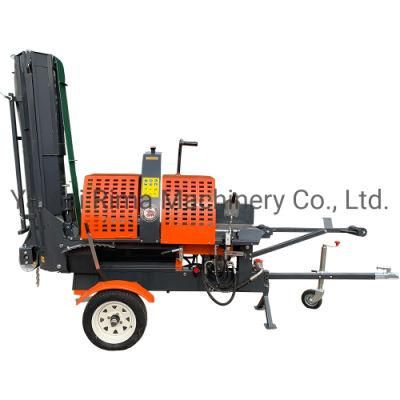Engine Powered Cutting Diameter 38 Cm CE Approved Automatic Log Splitter