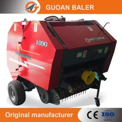 Farm Machinery Use Roll Baler Tractor Mounted Mini Round Baler