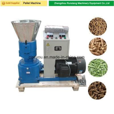 China Small Animal Feed Flat Die Pellets Mill Machine