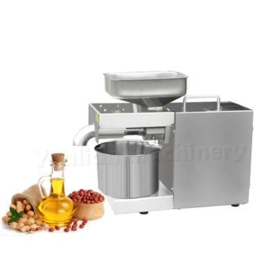 Yl-22A Automatic Oil Press Machine Stainless Steel Commercial Oil Expeller Multi-Functional Home Use Oil Extraction for Peanut Coconut