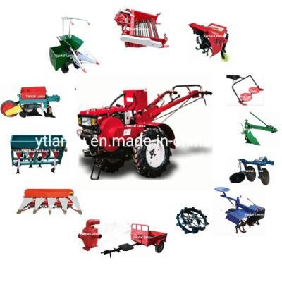 Hot Sale Good Quality 10HP 12HP 18HP 20HP Two Wheel Walking Tractor with Accessory