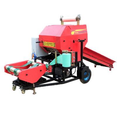 Rotation Rate Wrapping and Baling Machine Silage Packing Machine Round Hay Baler