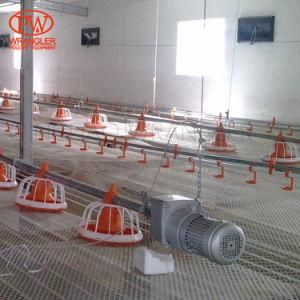 Pan Feeding System Poultry Farming Equipment for Chicken House