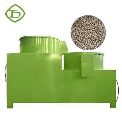 High Quality Ball Type Organic Fertilizer Pellet Machine Granulator Double Throw Polishing Machine