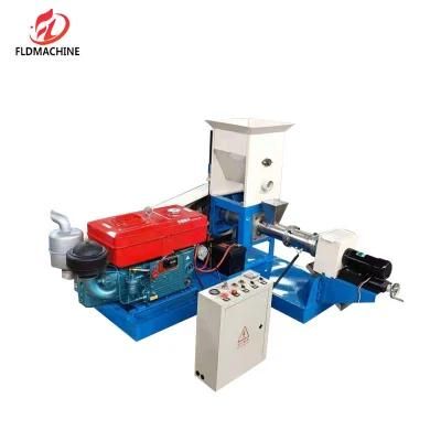 Diesel Engine Fish Feed Pellet Making Machine Floating Fish Food Machine