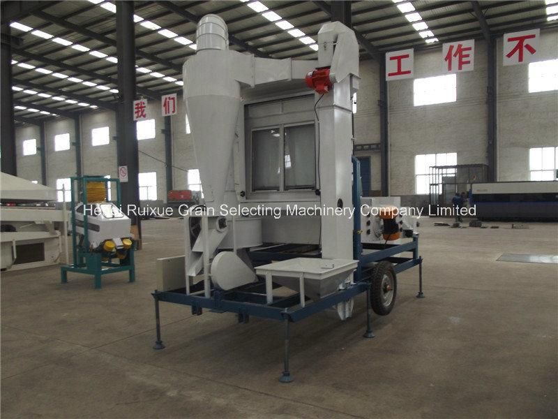 Wheat Maize Rice Soybean Corn Alfalfa Seed Cleaning Machine